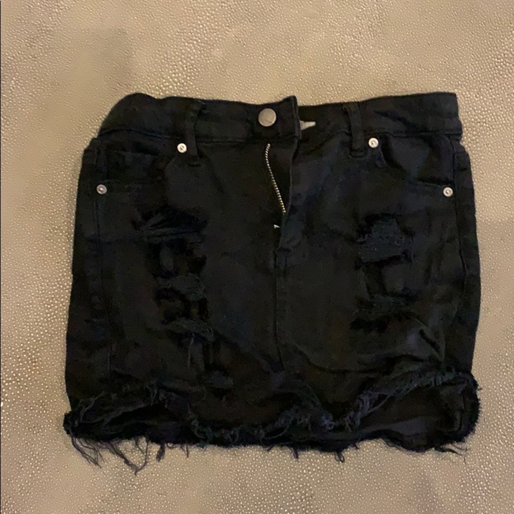 jean skirt